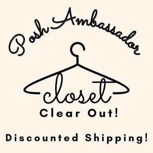 Closet Clear Out Today! Celebrating Making Posh Ambassador! Discounted Shipping